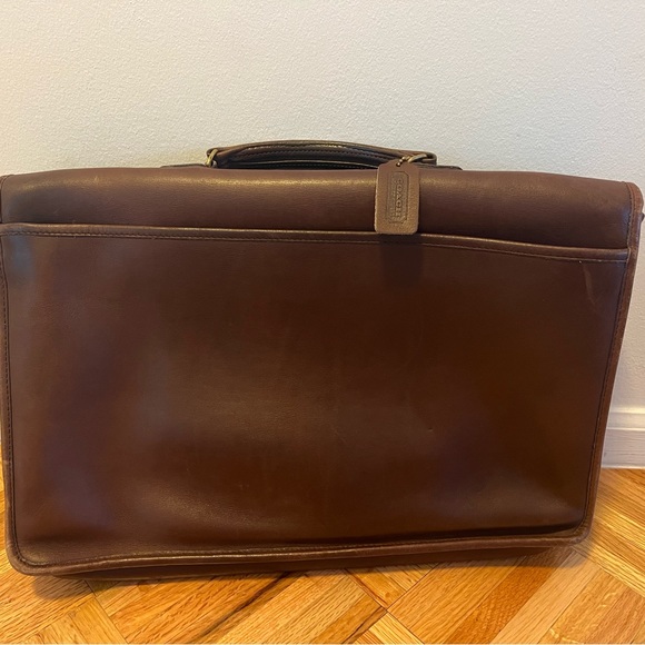 VINTAGE COACH Men’s Briefcase Brown - Picture 5 of 5